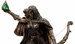 Goddess Of Winter Skadi Hunting W/ Bow Arrow & Vial of Venom Figurine-5