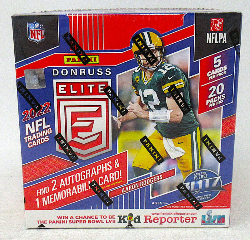 2022 Panini Donruss Elite Football Box (Hobby) (20/5)-1