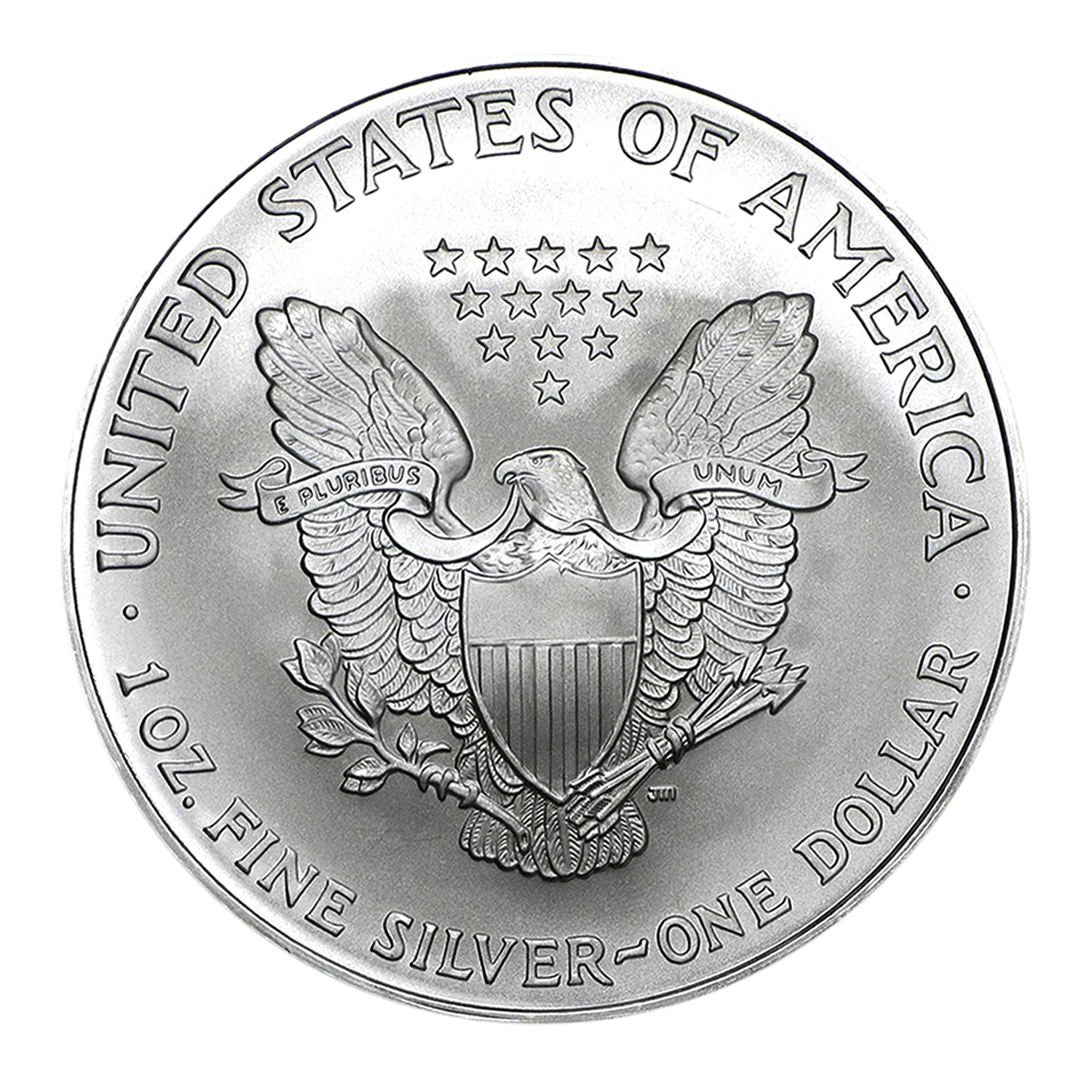 American Silver Eagle MS69 PCGS de $1 de 2007-3