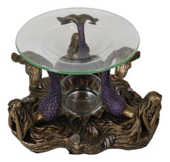 See Hear Speak No Evil 3 Sirens Mermaids Of The Cove Candle Heat Oil Warmer-4