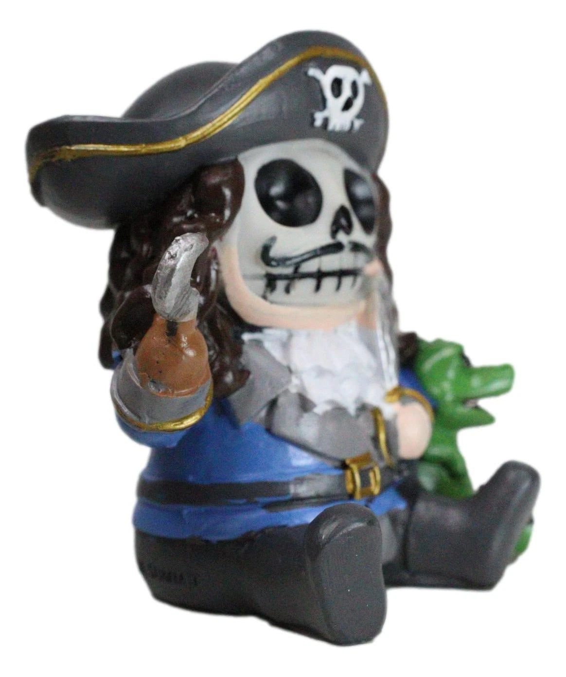 Furry Bones Arrr Matey Villain Pirate Captain Hook Peter Pan Figurine Furrybones-3