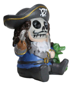 Furry Bones Arrr Matey Villain Pirate Captain Hook Peter Pan Figurine Furrybones-3