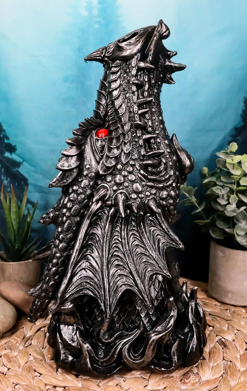 Stryker The Mythical Fire Breathing Dragon Head Sculptural Incense Holder-1
