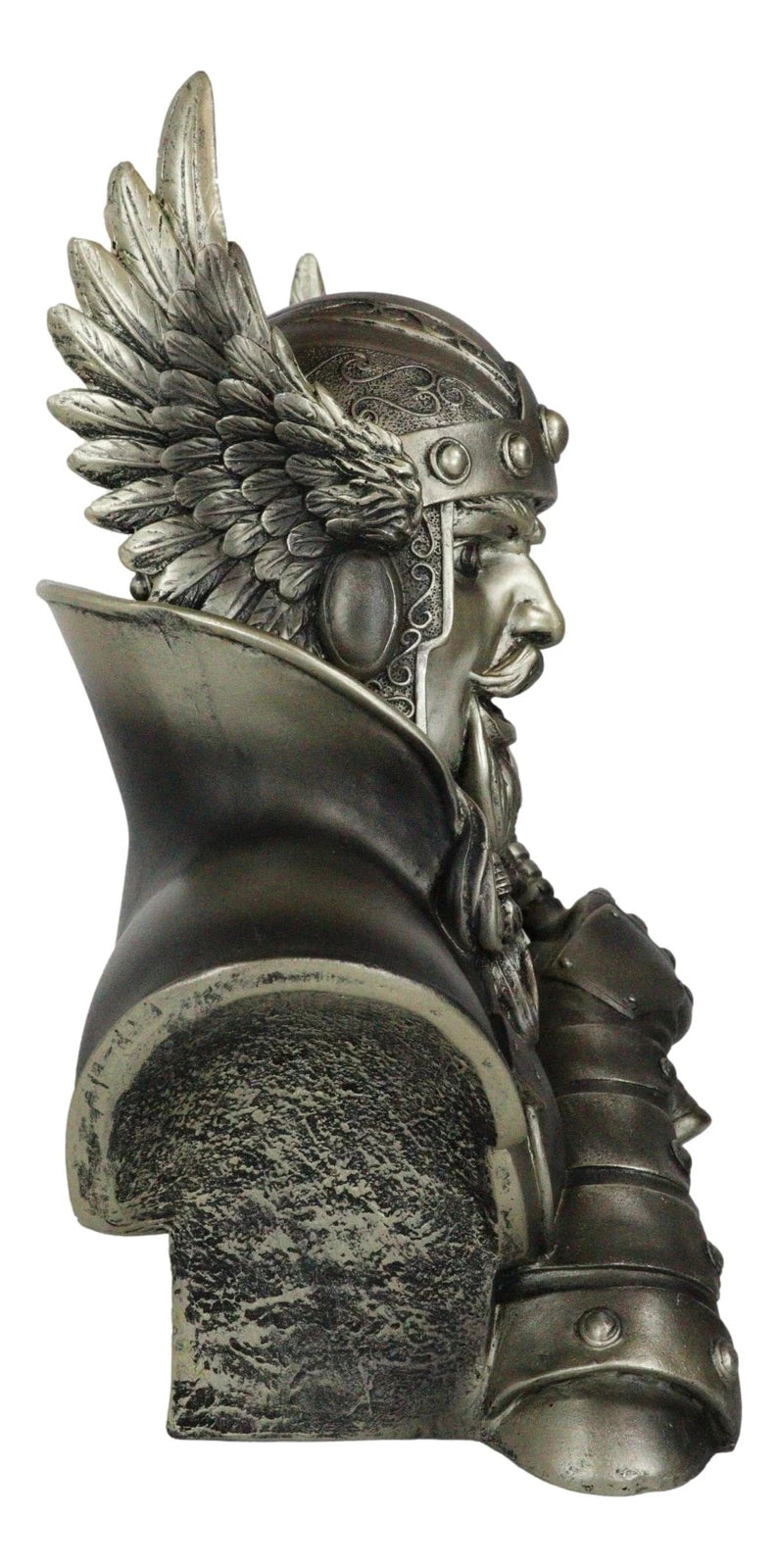 Large Thor Odinson Wielding Mjolnir Hammer Bust Statue 11" H Mythology-3