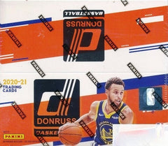 2020/21 Panini Donruss Basketball MASSIVE Factory Sealed 24 Pack Box-AUTO+192 Cd-1