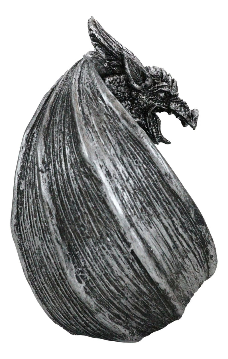 Ancient Wise Dragon Flame Protecting Rune Crystals Backflow Cone Incense Burner-4