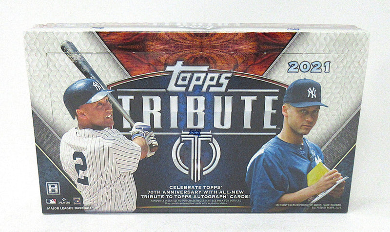 2021 Topps Tribute Baseball Box (Hobby) (6/3)-1