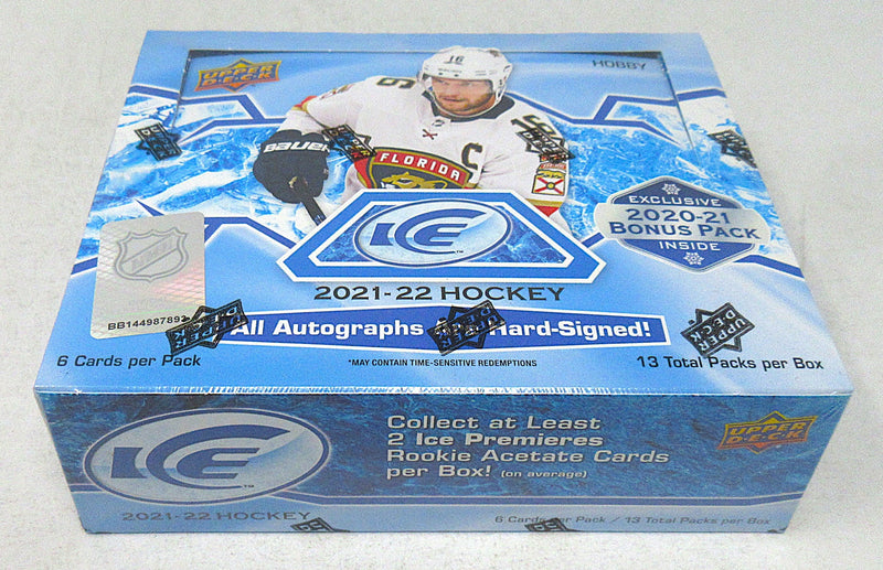 2021/22 Upper Deck Ice Hockey Box (Hobby) (13/6)-3