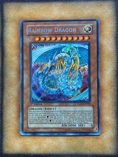 Yugioh Rainbow Dragon TAEV-EN006 Secret Rare 1st Ed NM-1