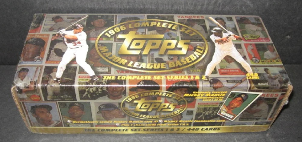 1996 Topps Baseball Factory Set (Retail) (Brown)-1