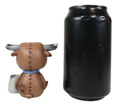 Furry Bones El Toro The Bull Skeleton Furry Bones Collectible Figurine 3"H-4
