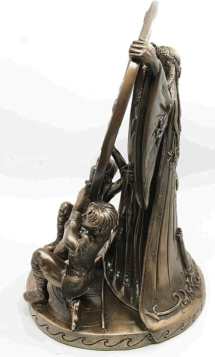 Celtic North Star Moon Goddess Arianrhod Figurine Cosmic Wheel Of The Year-5