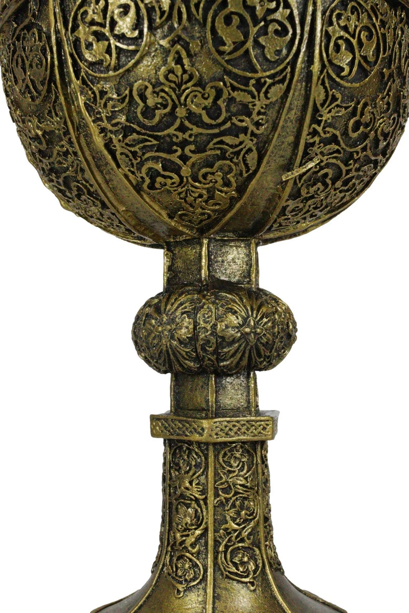 El Santo Grial de Merlín La Copa Dorada de la Vida Cáliz Copa Ceremonial Arturo-7