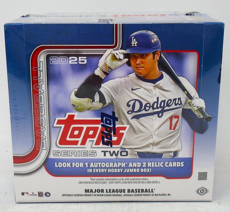 2025 Topps Baseball Series 2 Jumbo Box (Hobby) (10/40)-1