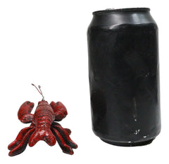 Pack Of 4 Cast Iron Nautical Cajun Creole Mini Baby Lobster Decorative Figurines-3
