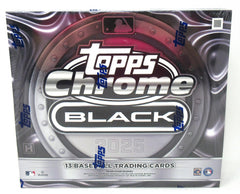 2025 Topps Chrome Black Baseball Box (Hobby) (2/6 and 1/1)-1