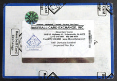 1981 Donruss Baseball Unopened Wax Box (BBCE)-3