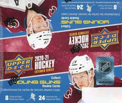 2020/21 Upper Deck EXTENDED Hockey Sealed 24 Pack Retail Box-6 YOUNG GUNS ROOKIE-1