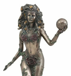 Greek Primordial Deity Gaia Holding Earth Statue Primal Mother Goddess Gaea Art-2
