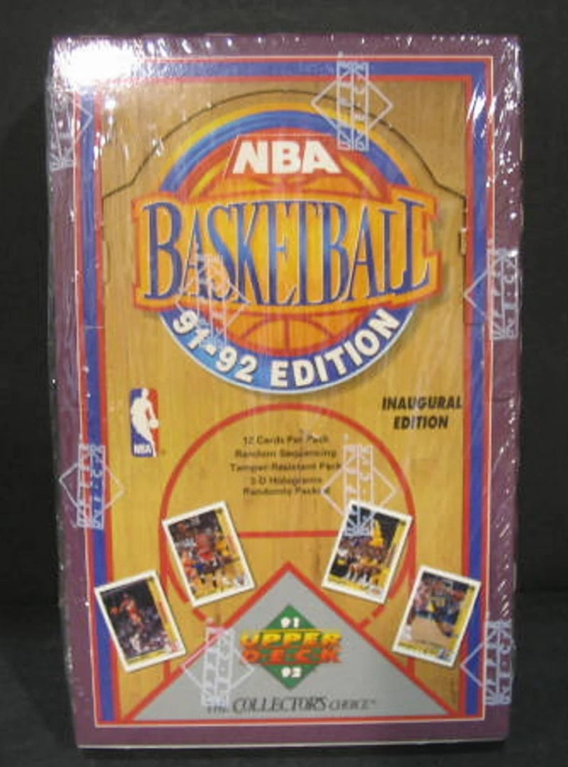 1991/92 Upper Deck Basketball High Series Box-1