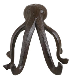 Cast Iron Nautical Giant Sea Octopus Standing Decorative Paperweight Figurine-3