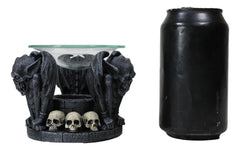 Nosferatu Gothic Vampire Gargoyles With Skulls Votive Candle Heat Oil Warmer-2