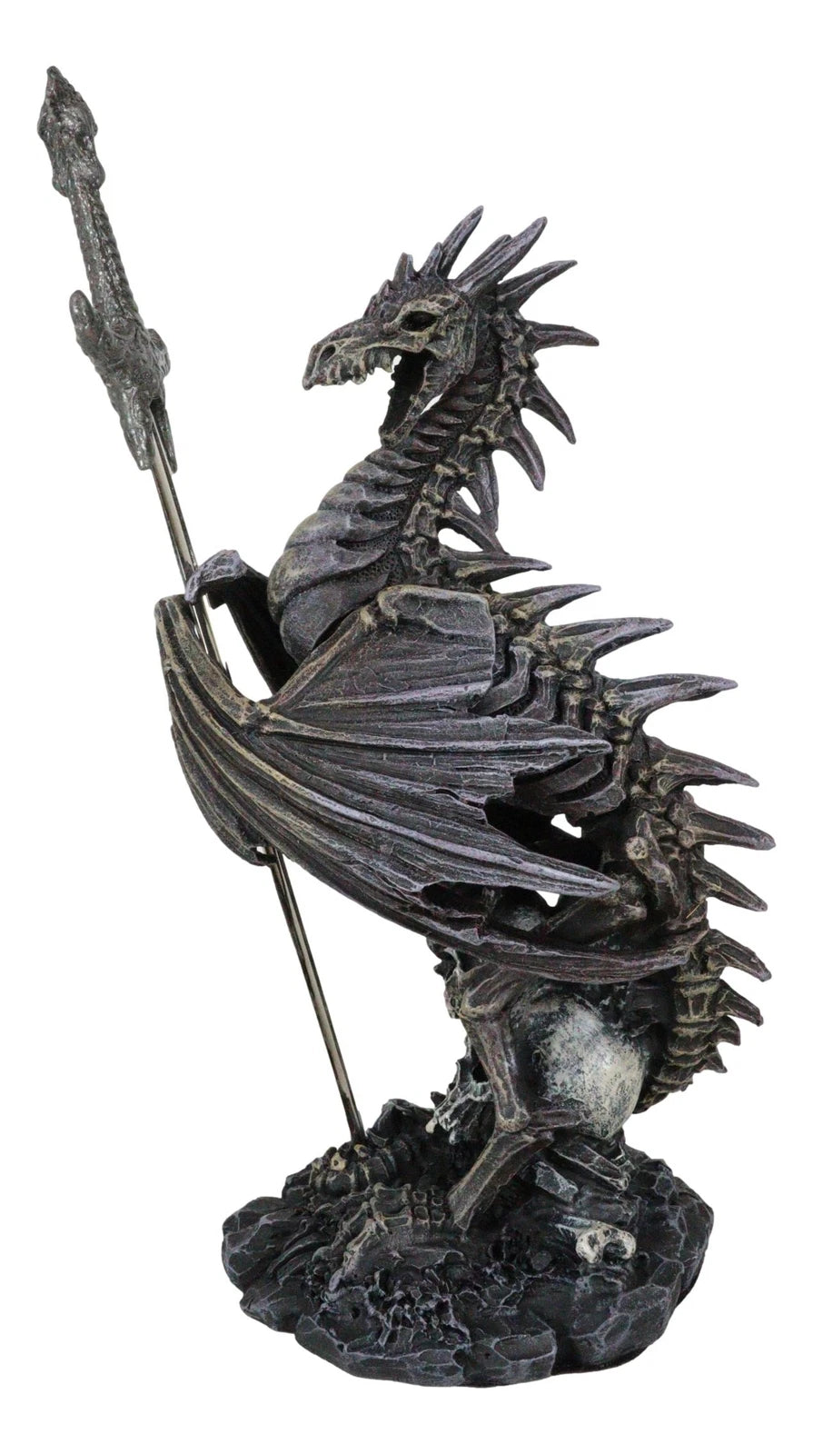 Litche Blade Ruth Thompson Skeleton Dragon Statue With Letter Opener Knife Decor-2