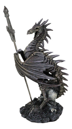 Litche Blade Ruth Thompson Skeleton Dragon Statue With Letter Opener Knife Decor-2