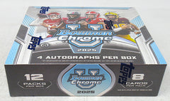 2025 Bowman Chrome University Football Jumbo Box (Hobby) (12/8)-2