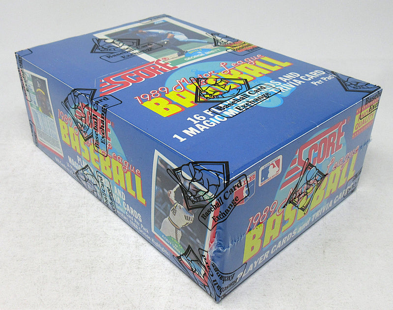 1989 Score Baseball Unopened Box (FASC)-2