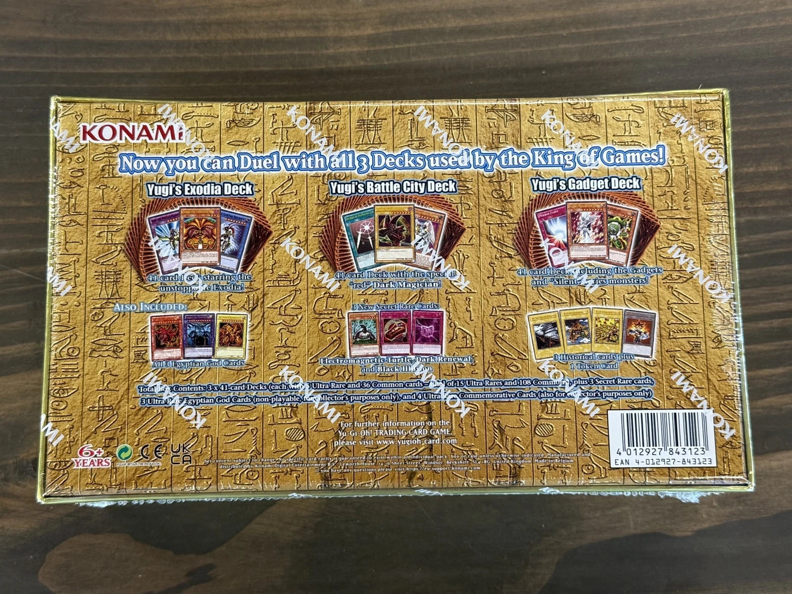 Yugioh YUGI'S LEGENDARY DECKS 1 Caja (YGLD) - ¡SET DECK EXODIA Y DIOSES EGIPCIOS!-2