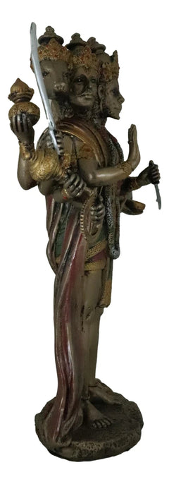 Panchamukhi Anjaneya Five Faced Hanuman Statue Monkey Hindu God Warrior Figurine-3