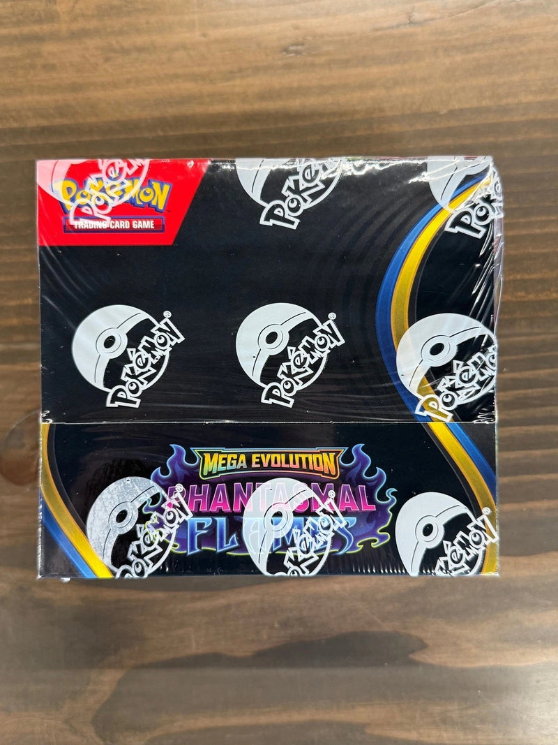 Caja de refuerzo de Pokémon Llamas Fantasmales (ME02) completamente nueva y sellada de fábrica-1