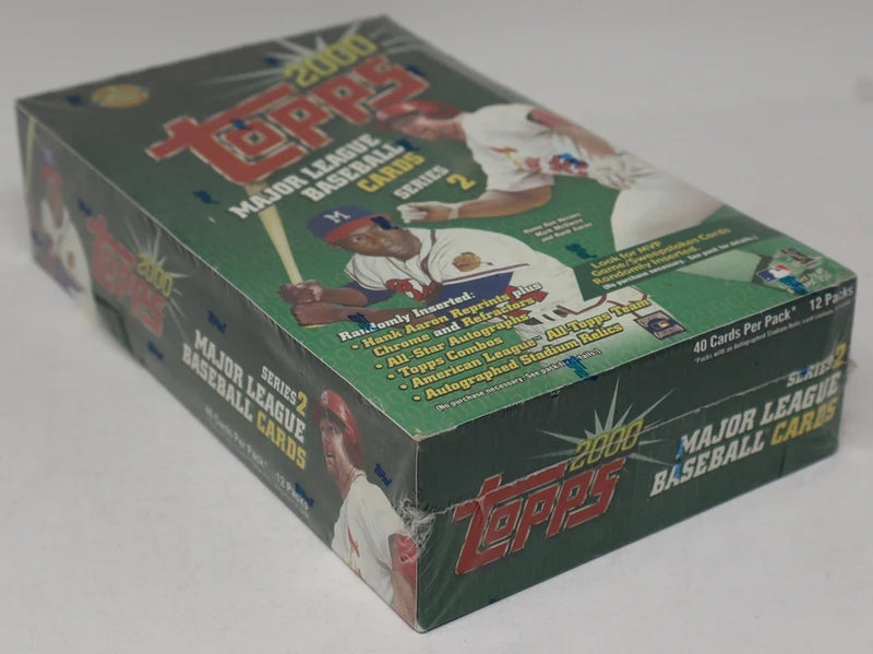 2000 Topps Baseball Series 2 Jumbo Box (HTA) (12/40)-2