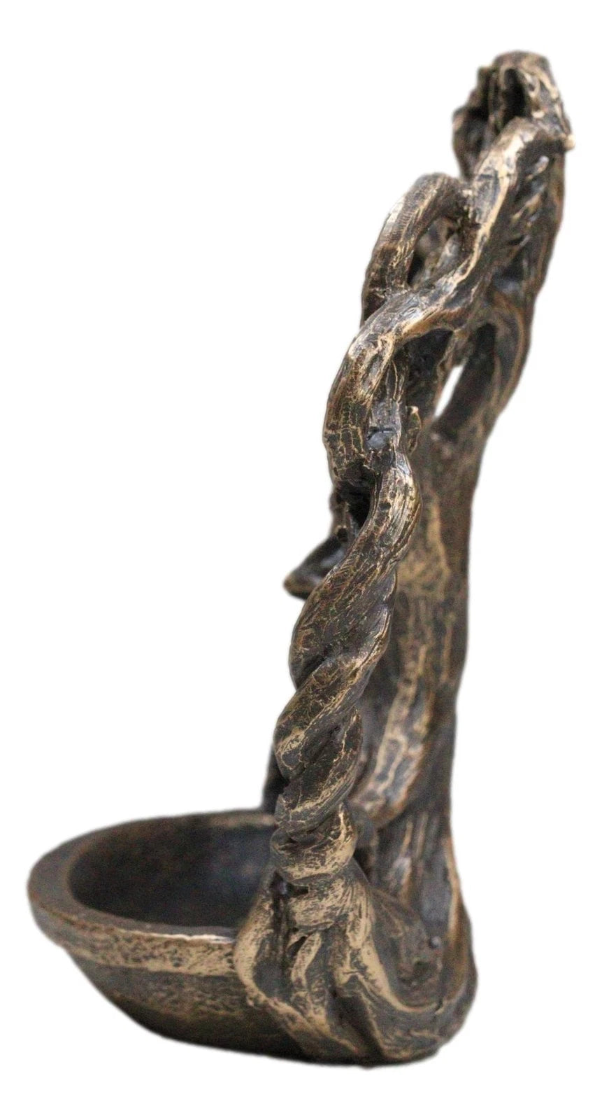 Ethereal Forest Celtic Greenman Ent Tree Of Life Backflow Incense Cone Burner-4