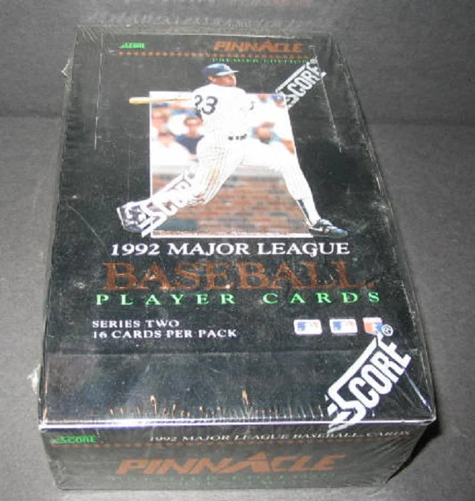 1992 Pinnacle Baseball Series 2 Box (36/16)-1