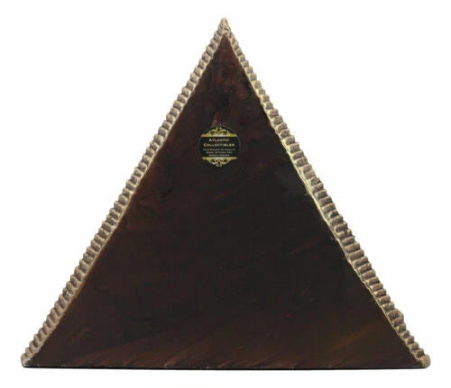Egyptian Pyramid Statue With 16 Miniature Gods Anubis Osiris Isis Maat Bastet-6