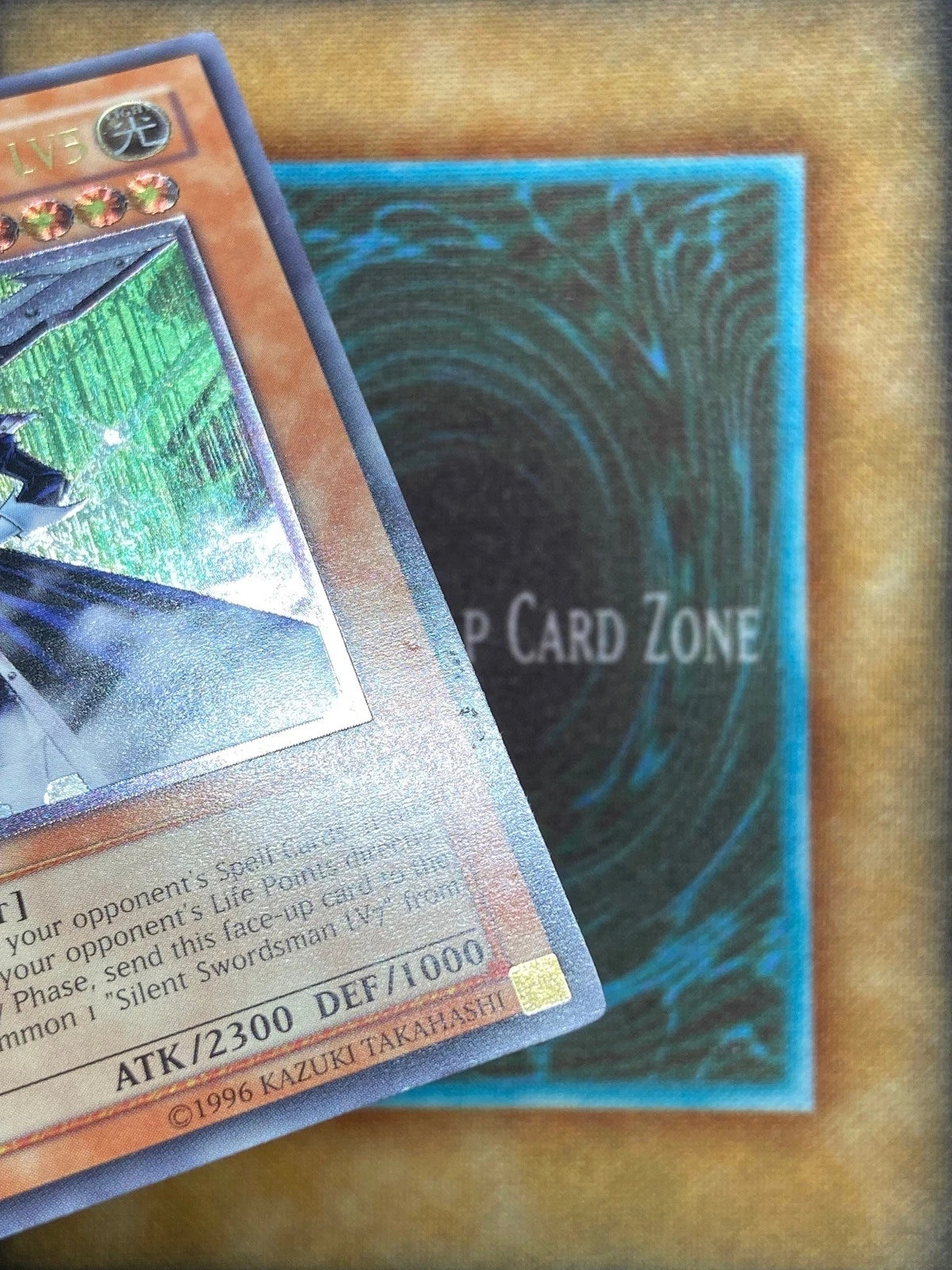 Yugioh Silent Swordsman LV5 FET-EN008 Ultimate Rare 1st Ed LP