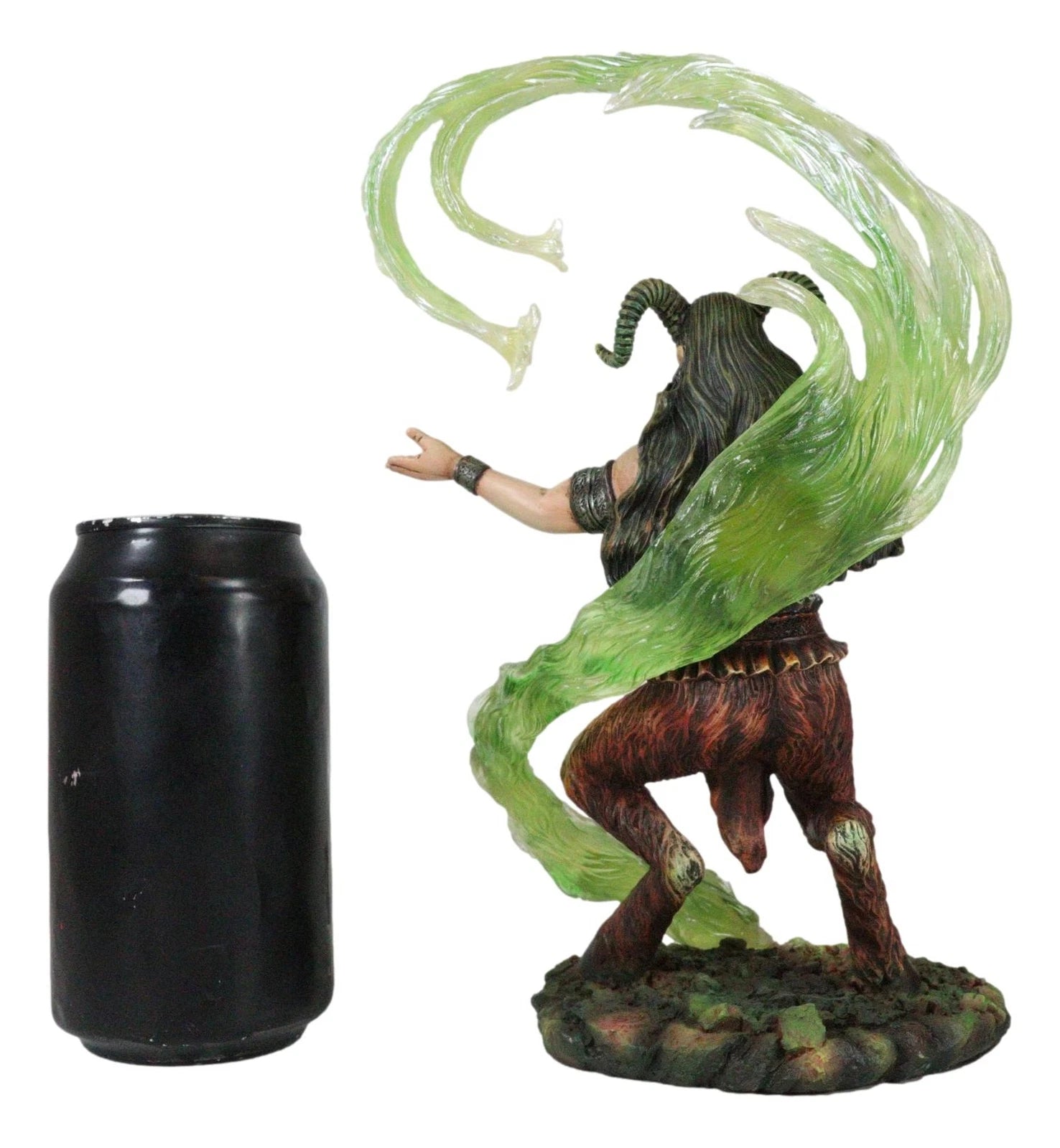 Earth Elemental Bender Wizard Sorcerer Satyr Pan Faunus Summoning Magic Statue-3