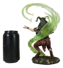 Earth Elemental Bender Wizard Sorcerer Satyr Pan Faunus Summoning Magic Statue-3