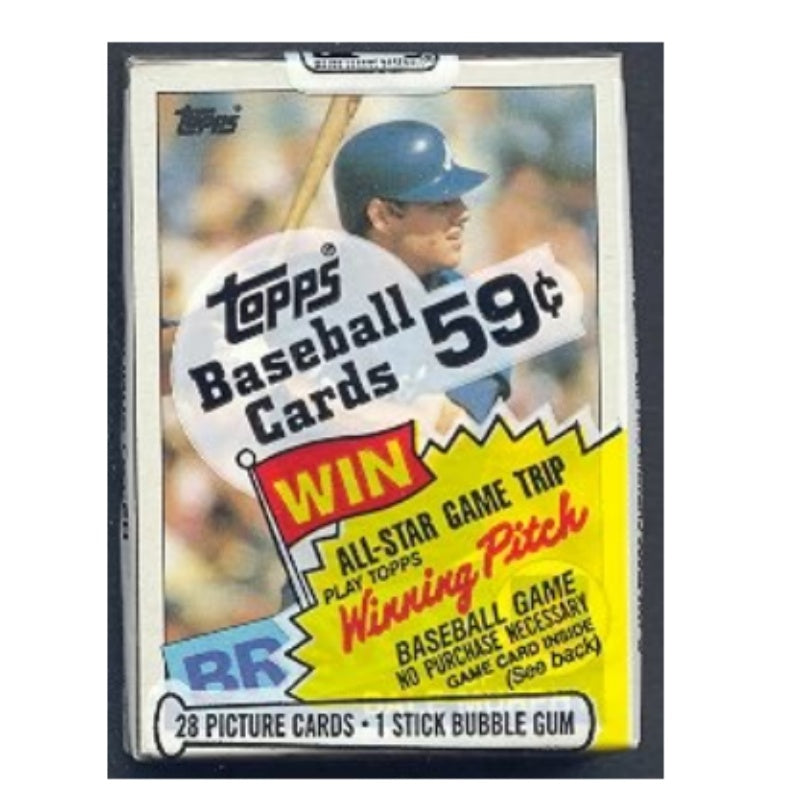1985 Topps Baseball Unopened Cello Pack