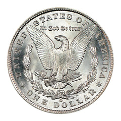 1881 O Morgan Silver Dollar $1 Brilliant Uncirculated BU 90% Silver-3