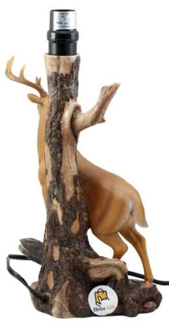 12 Point Whitetail Deer Buck Desktop Table Lamp With Shade Wild Life-5
