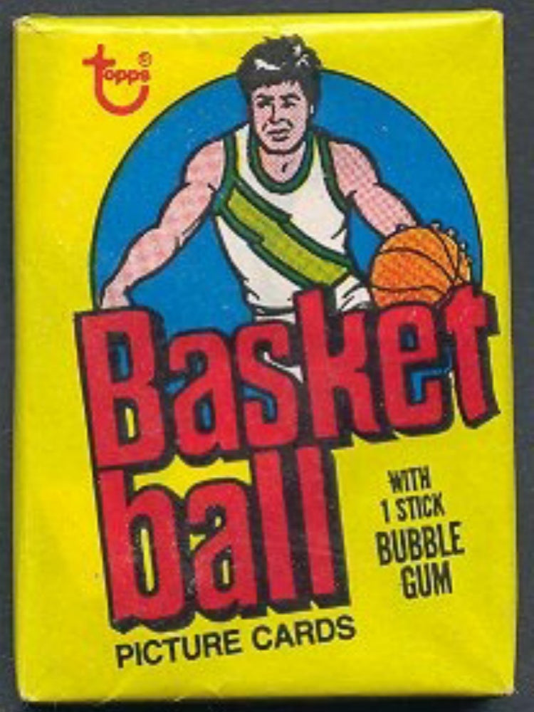 1978/79 Topps Basketball Unopened Wax Pack-1