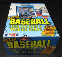 1987 Fleer Baseball Unopened Wax Box (FASC)-1