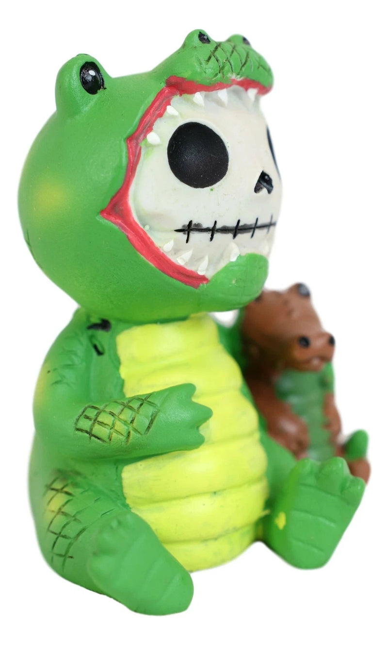 Furrybones Chomper Crocodile Alligator Skeleton Monster Figurine Furry Bones-3