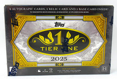 2025 Topps Tier One Baseball Box (Hobby) (1/4)-1