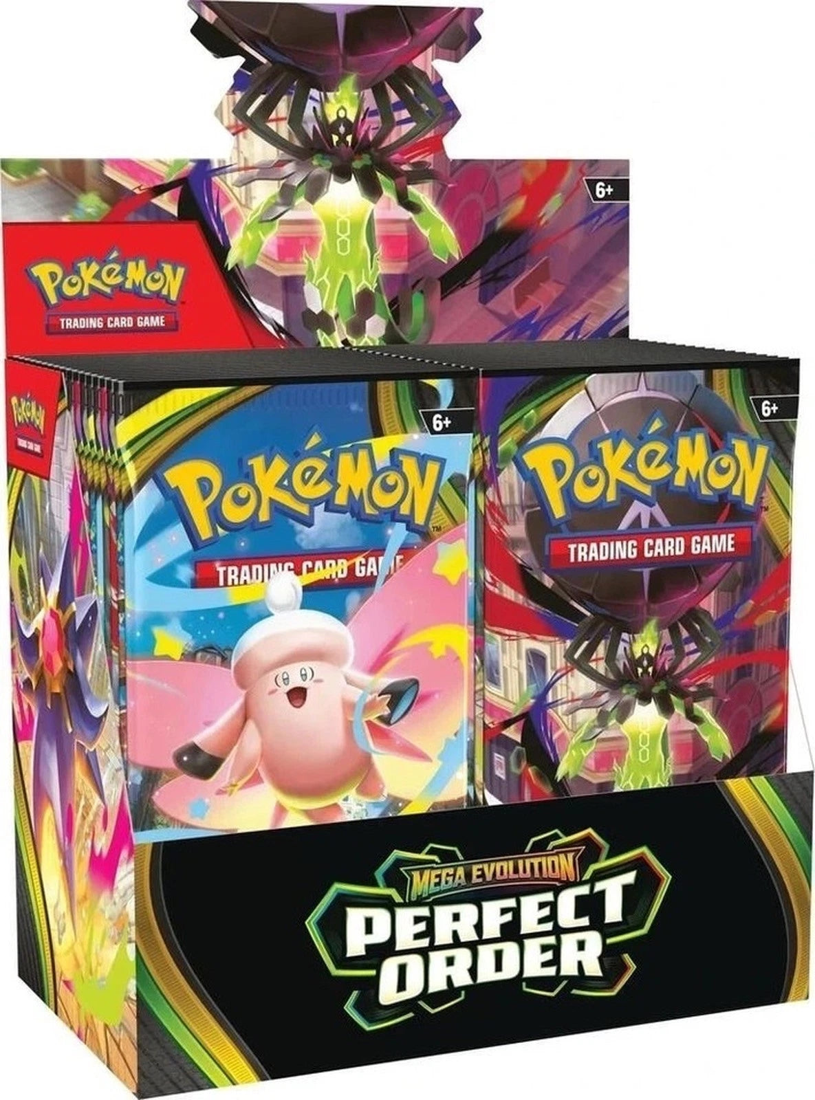 Pokemon Mega Evolution Perfect Order (ME03) Booster Box Factory Sealed Ship 3/27-1