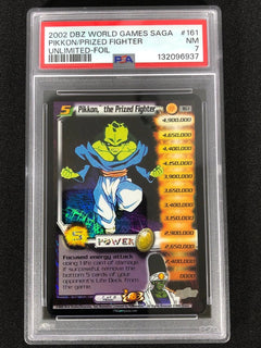 DBZ 2002 Pikkon, The Prized Fighter 161 Foil PSA 7-1