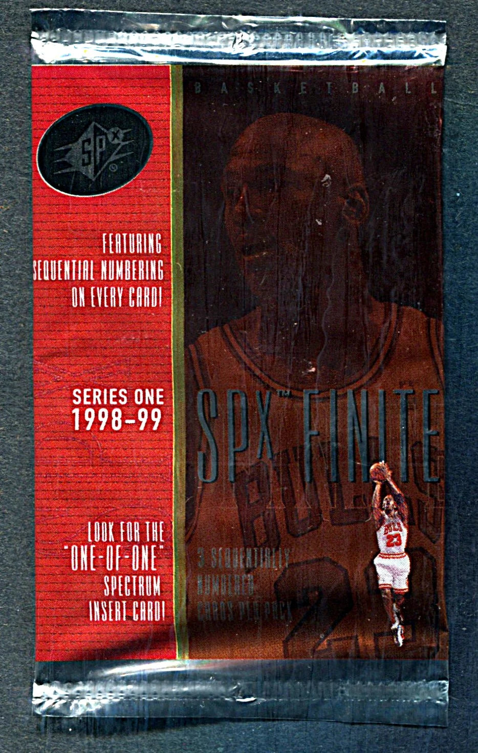 1998/99 Upper Deck SPx Basketball Unopened Series 1 Pack (3)-1